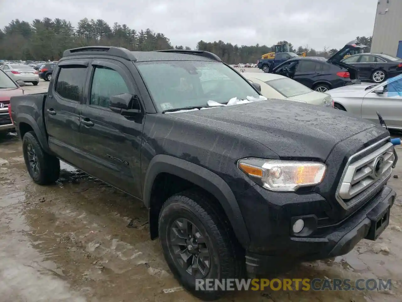 1 Photograph of a damaged car 3TYCZ5AN3MT033155 TOYOTA TACOMA 2021