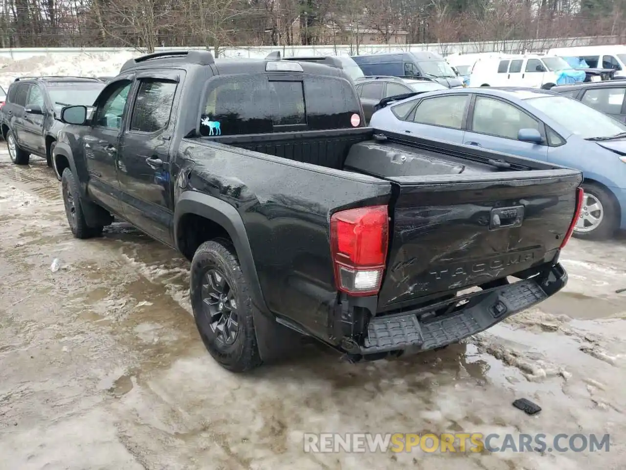 3 Photograph of a damaged car 3TYCZ5AN3MT033155 TOYOTA TACOMA 2021