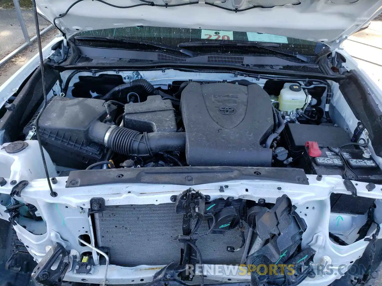 7 Photograph of a damaged car 3TYCZ5AN3MT042583 TOYOTA TACOMA 2021