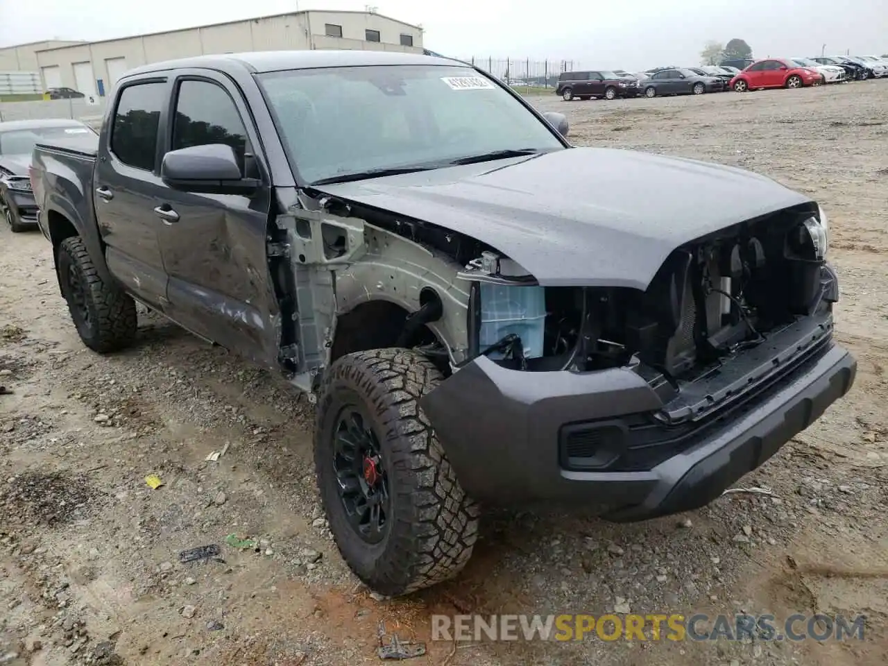 1 Photograph of a damaged car 3TYCZ5AN3MT050473 TOYOTA TACOMA 2021