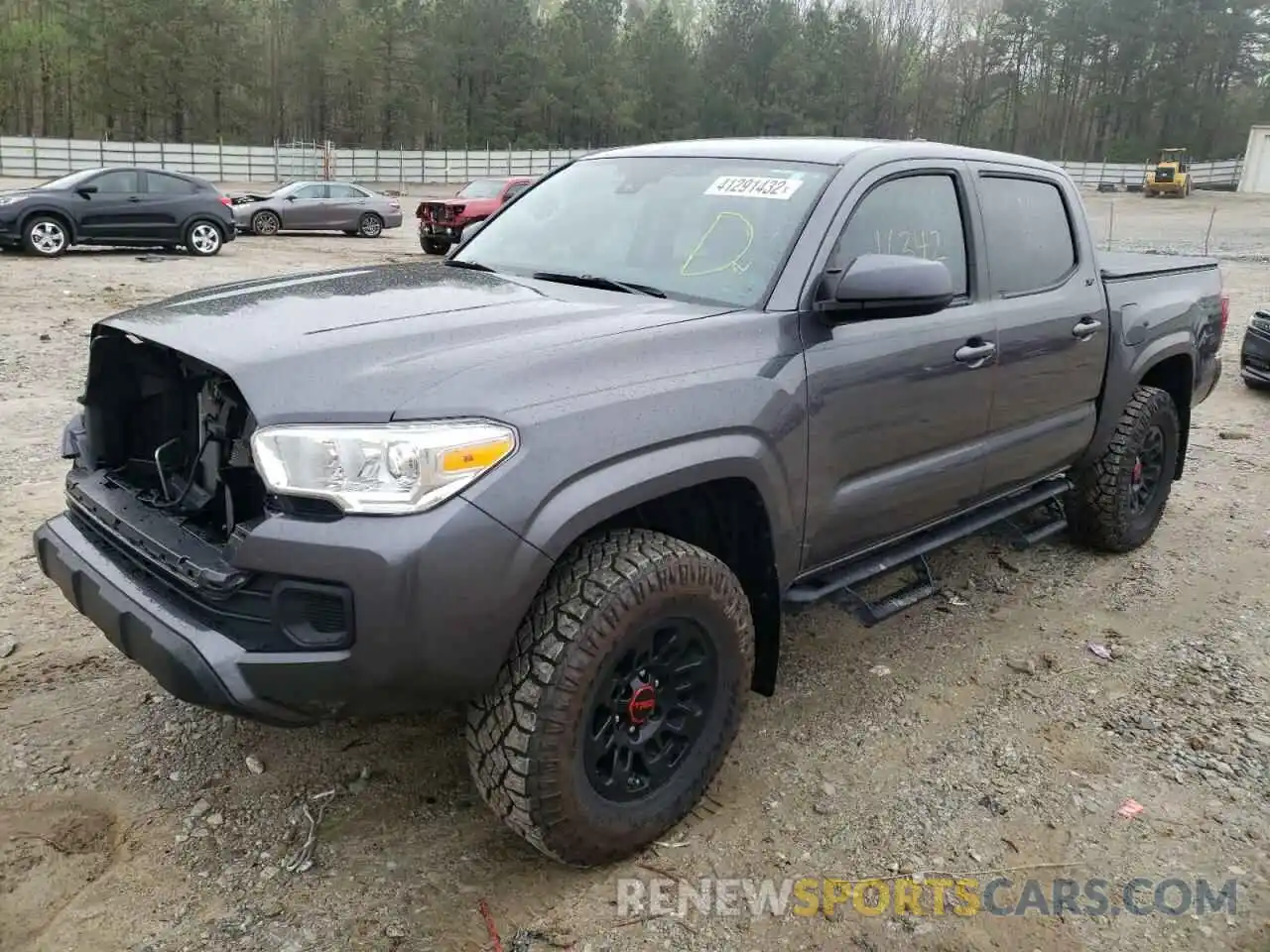 2 Photograph of a damaged car 3TYCZ5AN3MT050473 TOYOTA TACOMA 2021