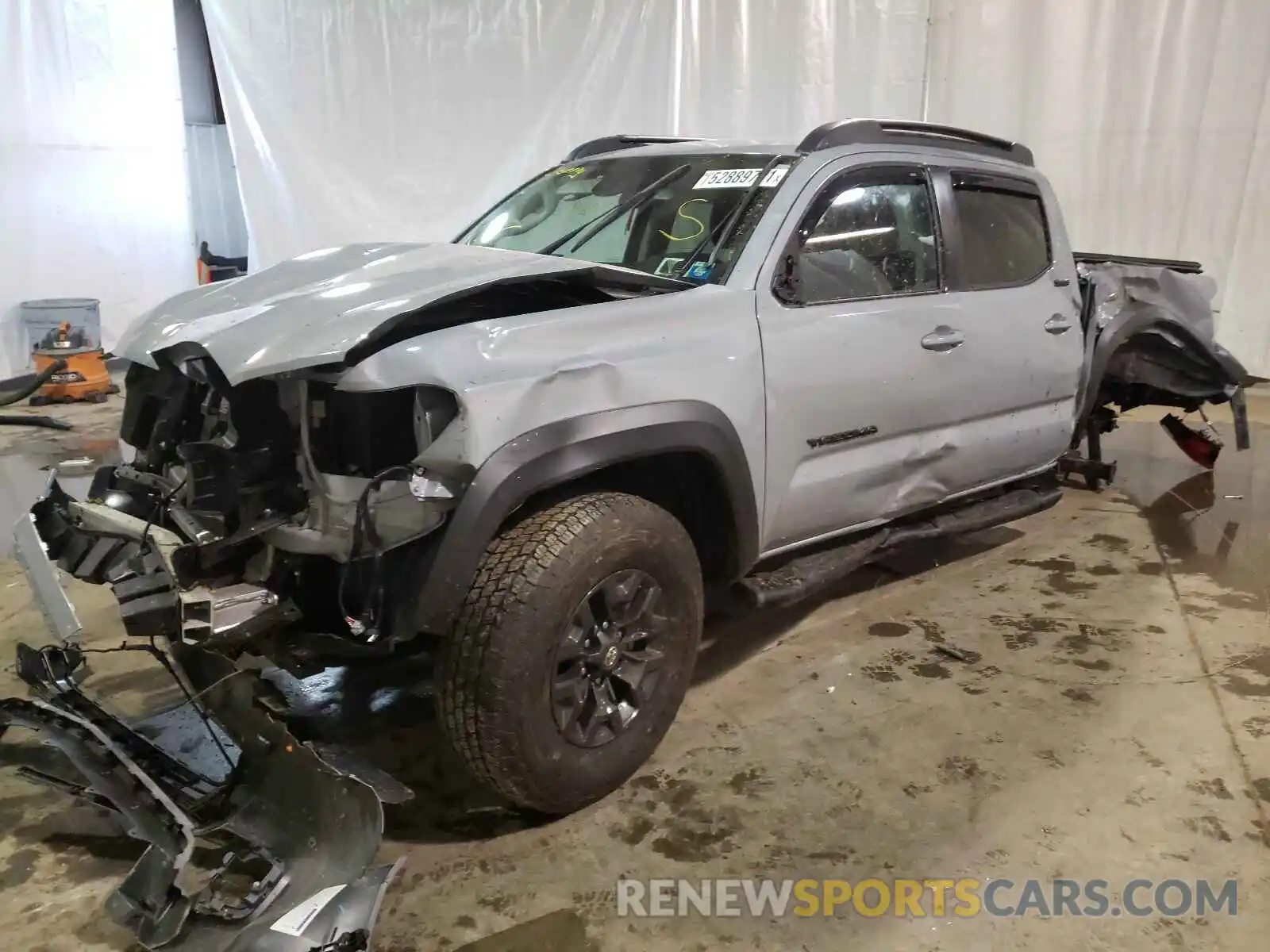 2 Photograph of a damaged car 3TYCZ5AN4MT010032 TOYOTA TACOMA 2021