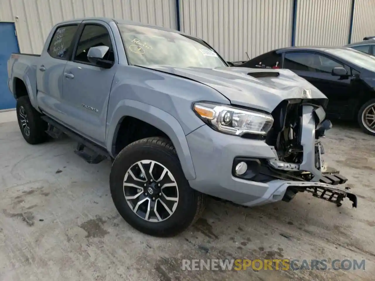 1 Photograph of a damaged car 3TYCZ5AN4MT013254 TOYOTA TACOMA 2021