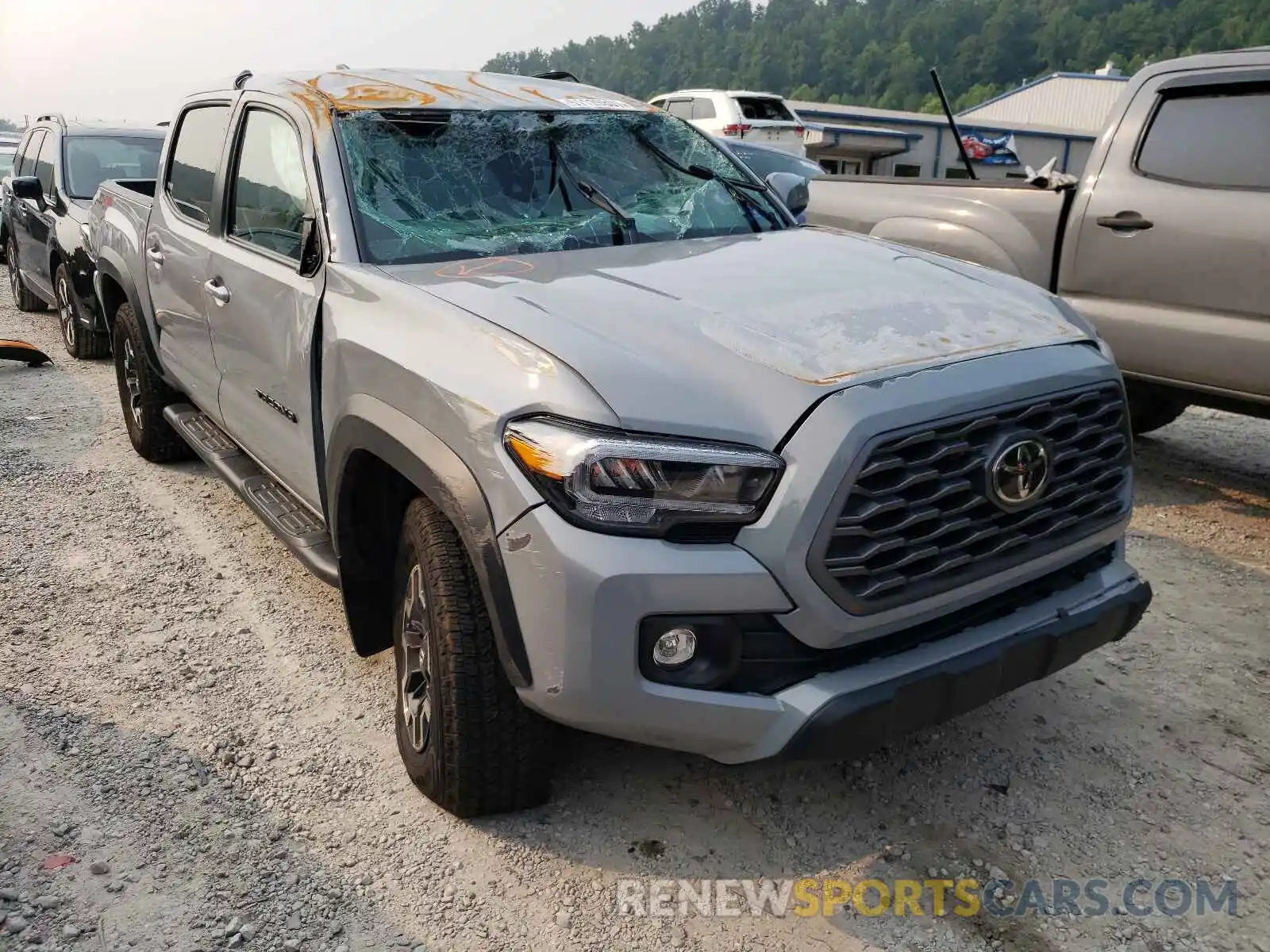 1 Photograph of a damaged car 3TYCZ5AN4MT014288 TOYOTA TACOMA 2021