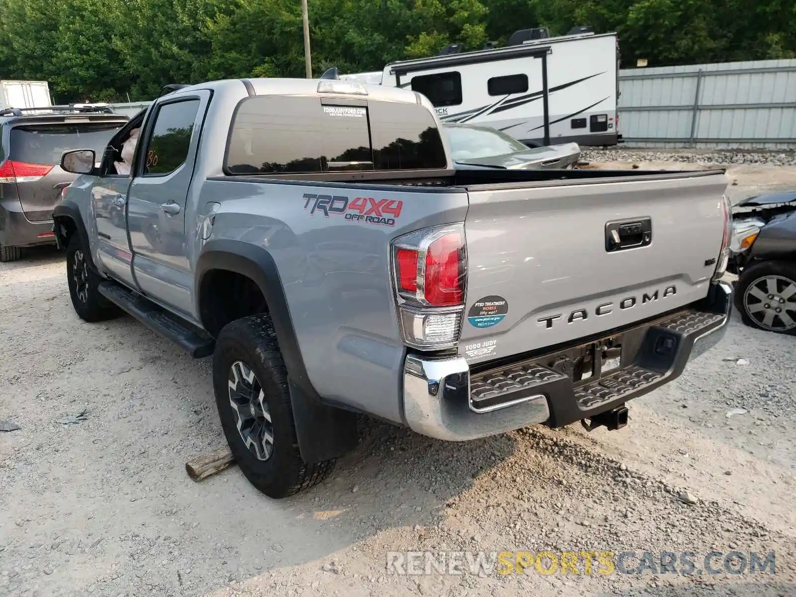 3 Photograph of a damaged car 3TYCZ5AN4MT014288 TOYOTA TACOMA 2021