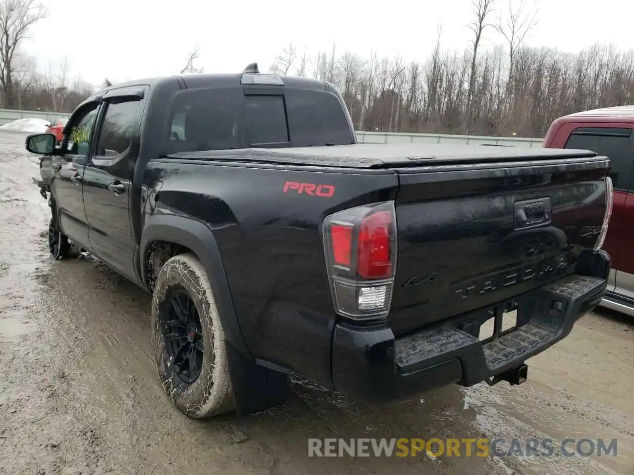 3 Photograph of a damaged car 3TYCZ5AN4MT022357 TOYOTA TACOMA 2021