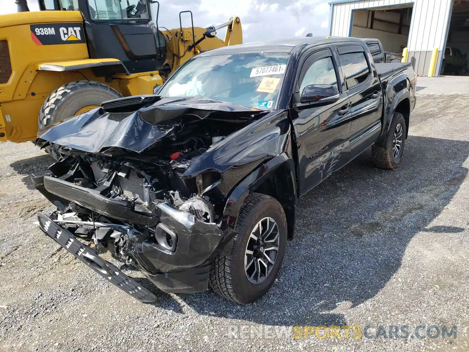 2 Photograph of a damaged car 3TYCZ5AN4MT025503 TOYOTA TACOMA 2021