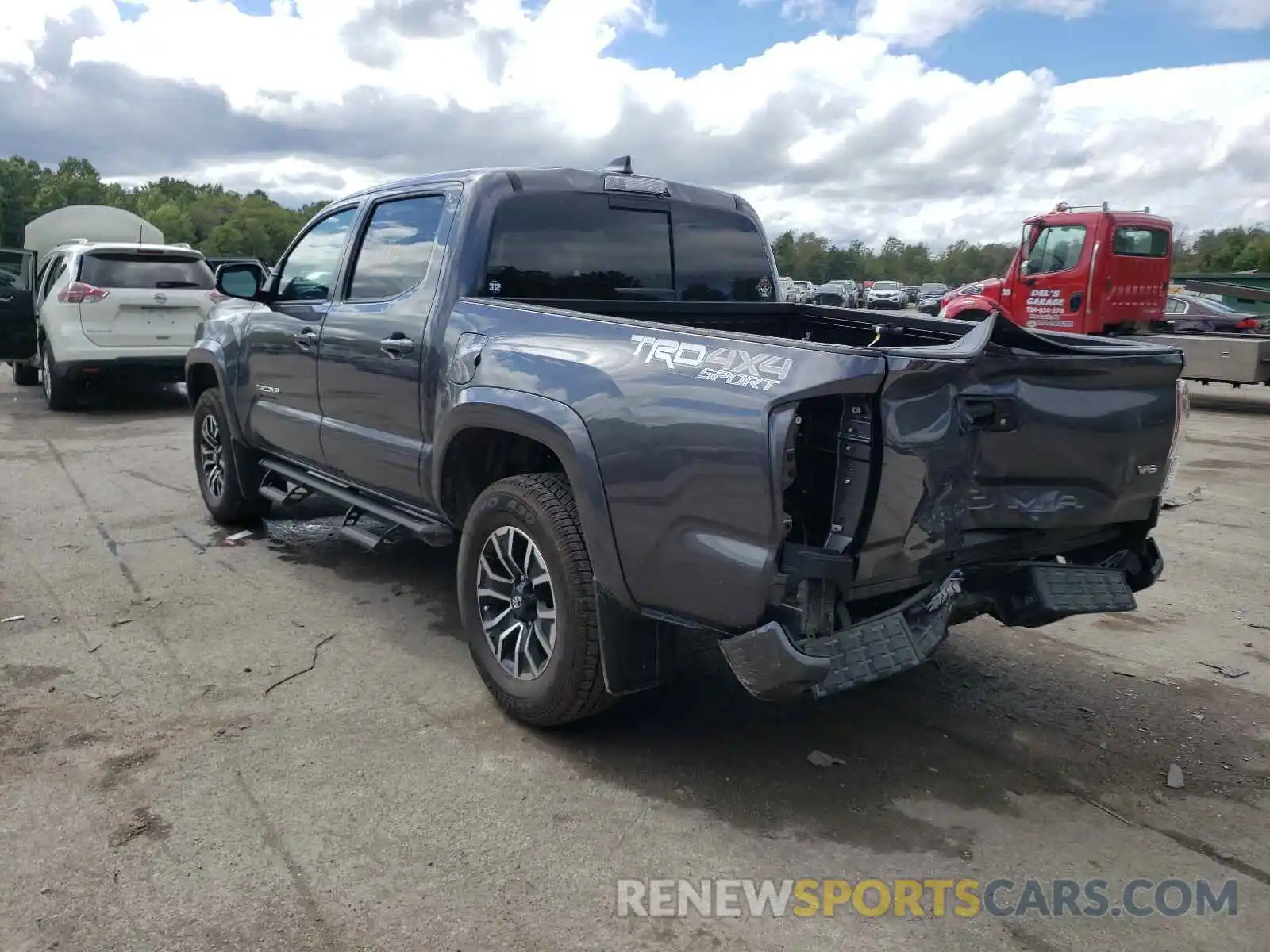 3 Photograph of a damaged car 3TYCZ5AN4MT035366 TOYOTA TACOMA 2021