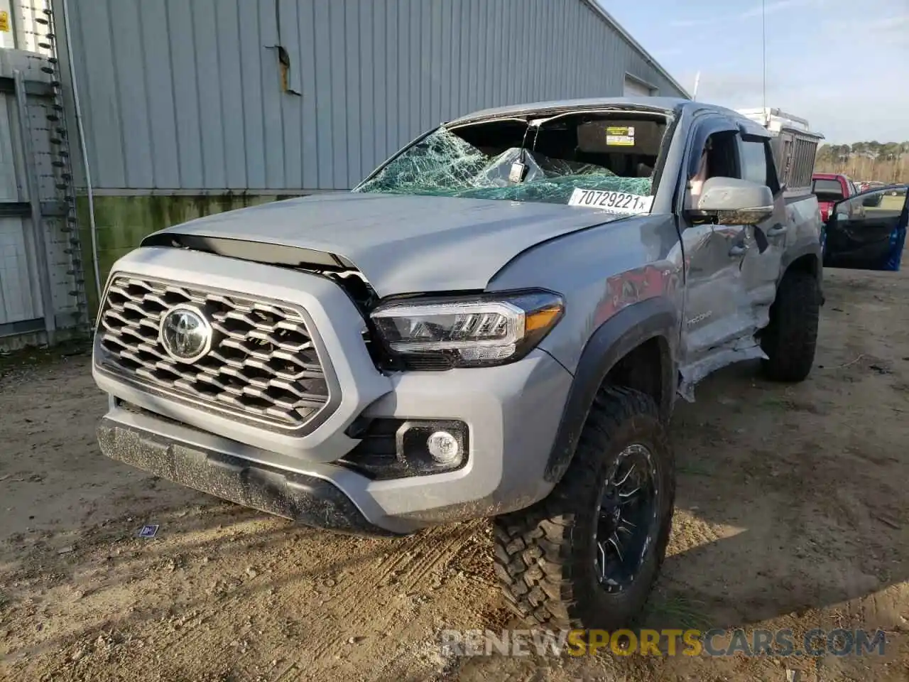 2 Photograph of a damaged car 3TYCZ5AN4MT041331 TOYOTA TACOMA 2021