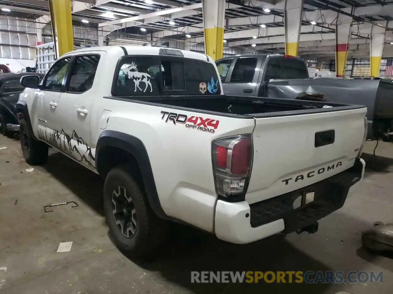 3 Photograph of a damaged car 3TYCZ5AN4MT052667 TOYOTA TACOMA 2021