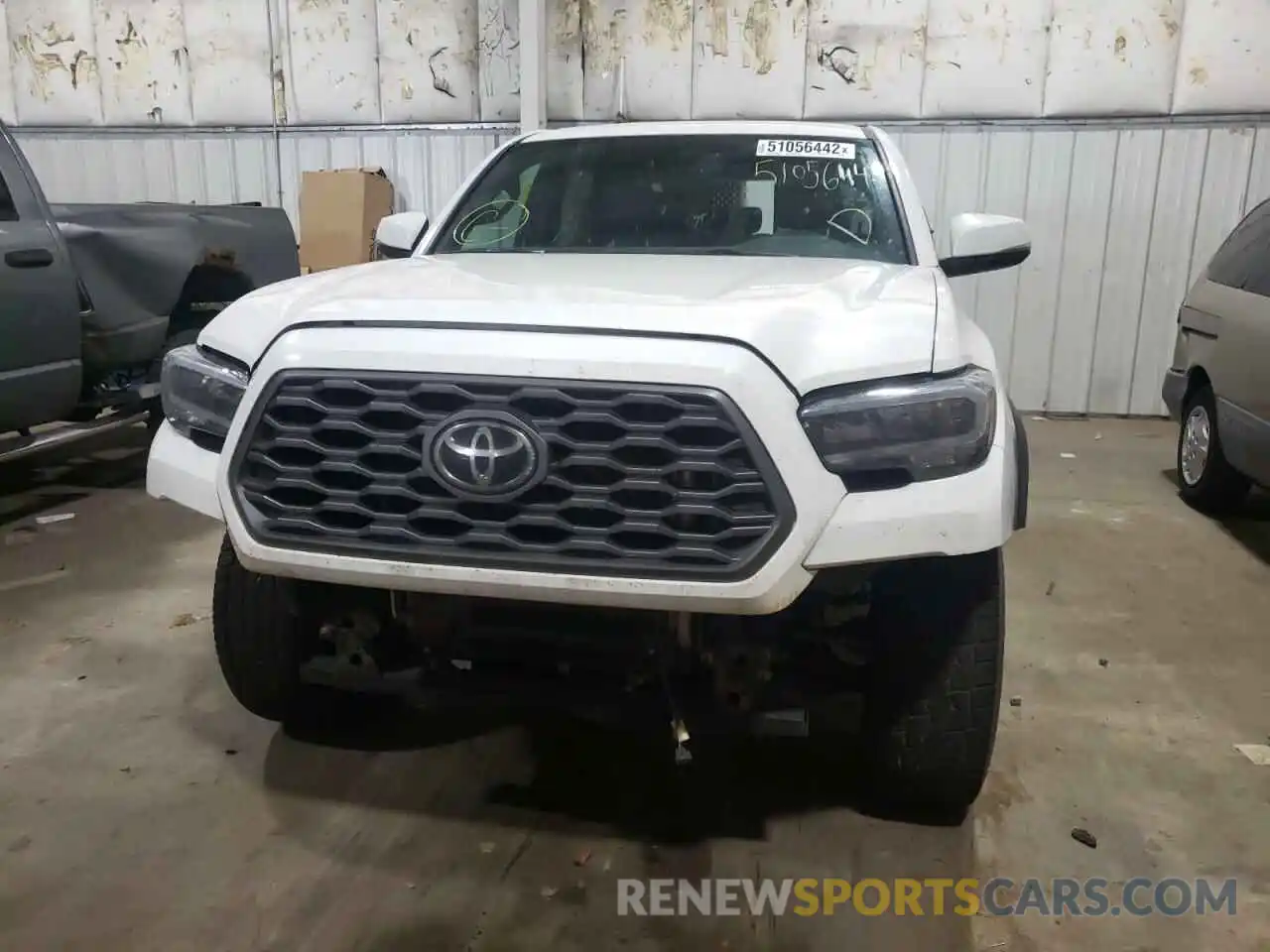 9 Photograph of a damaged car 3TYCZ5AN4MT052667 TOYOTA TACOMA 2021