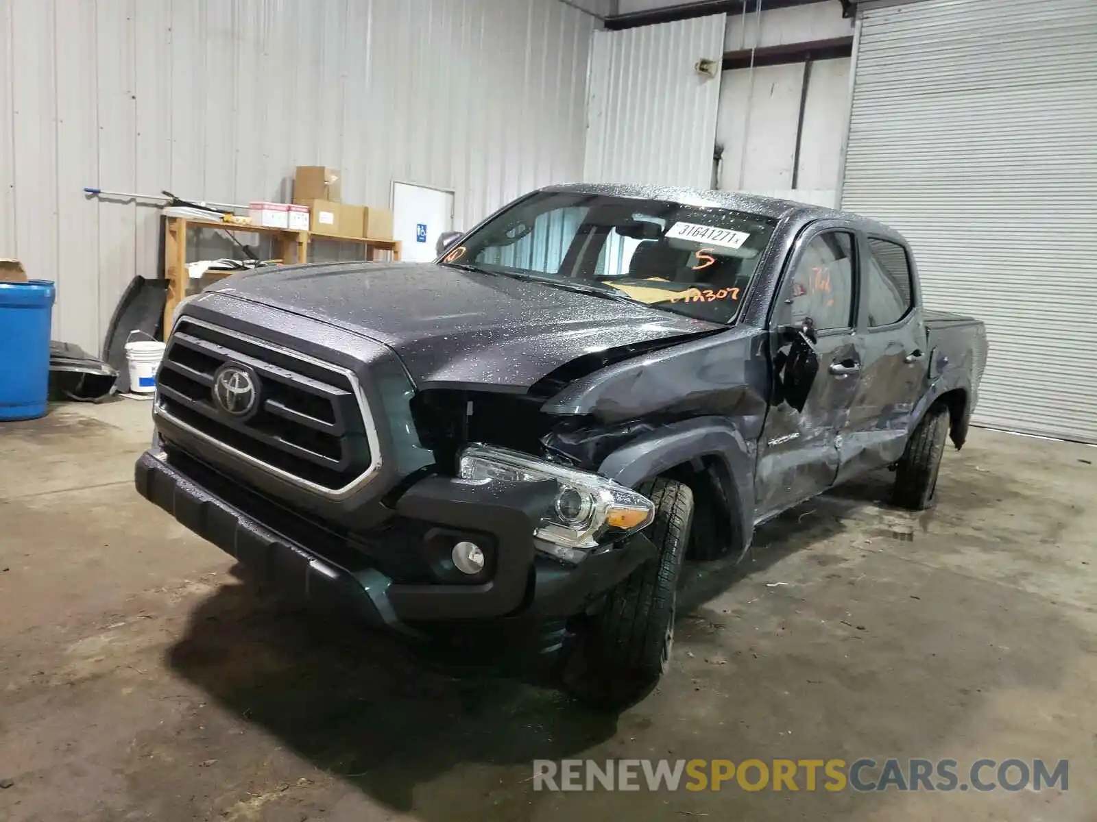 2 Photograph of a damaged car 3TYCZ5AN5MT012307 TOYOTA TACOMA 2021