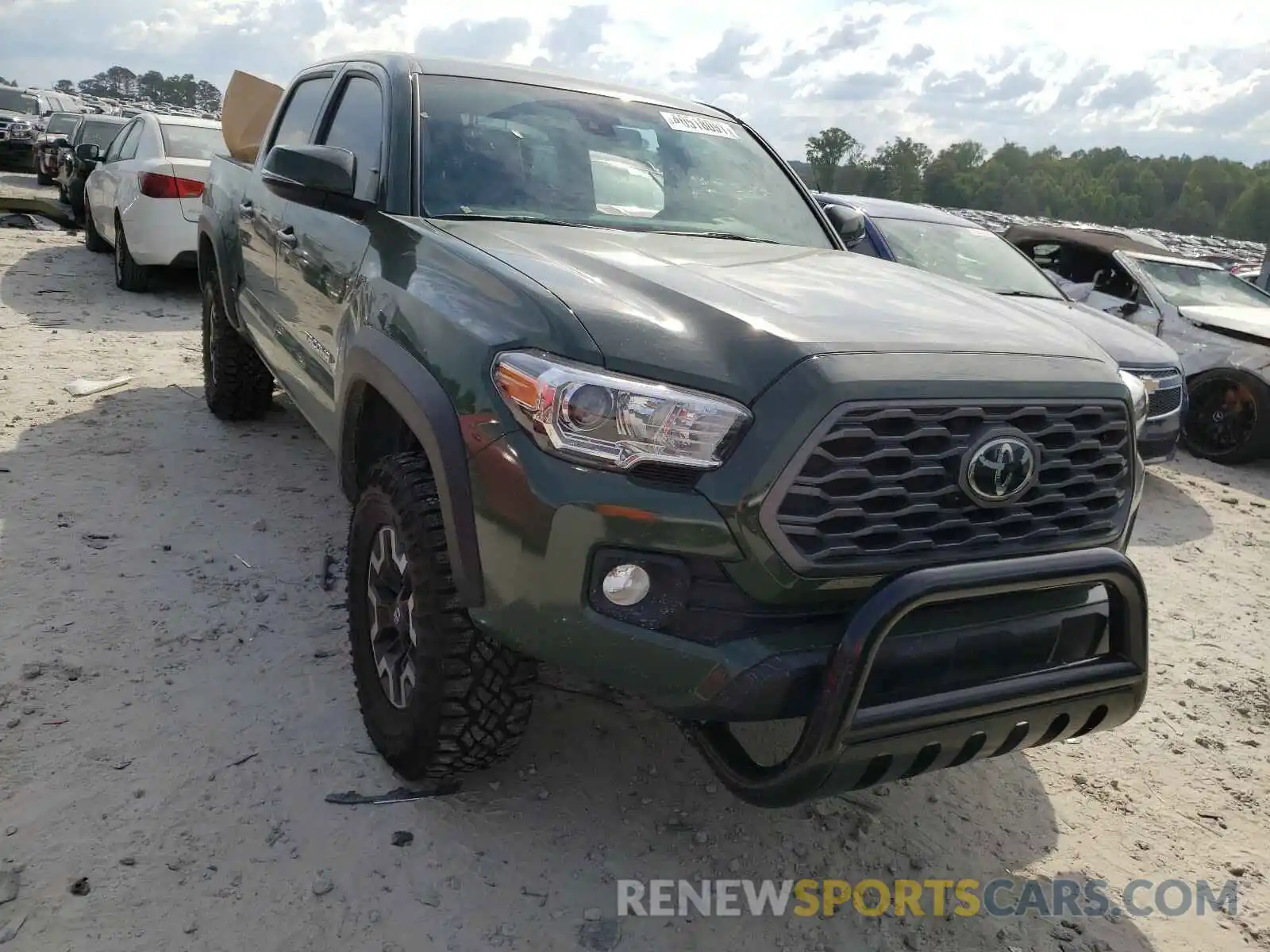 1 Фотография поврежденного автомобиля 3TYCZ5AN5MT019273 TOYOTA TACOMA 2021