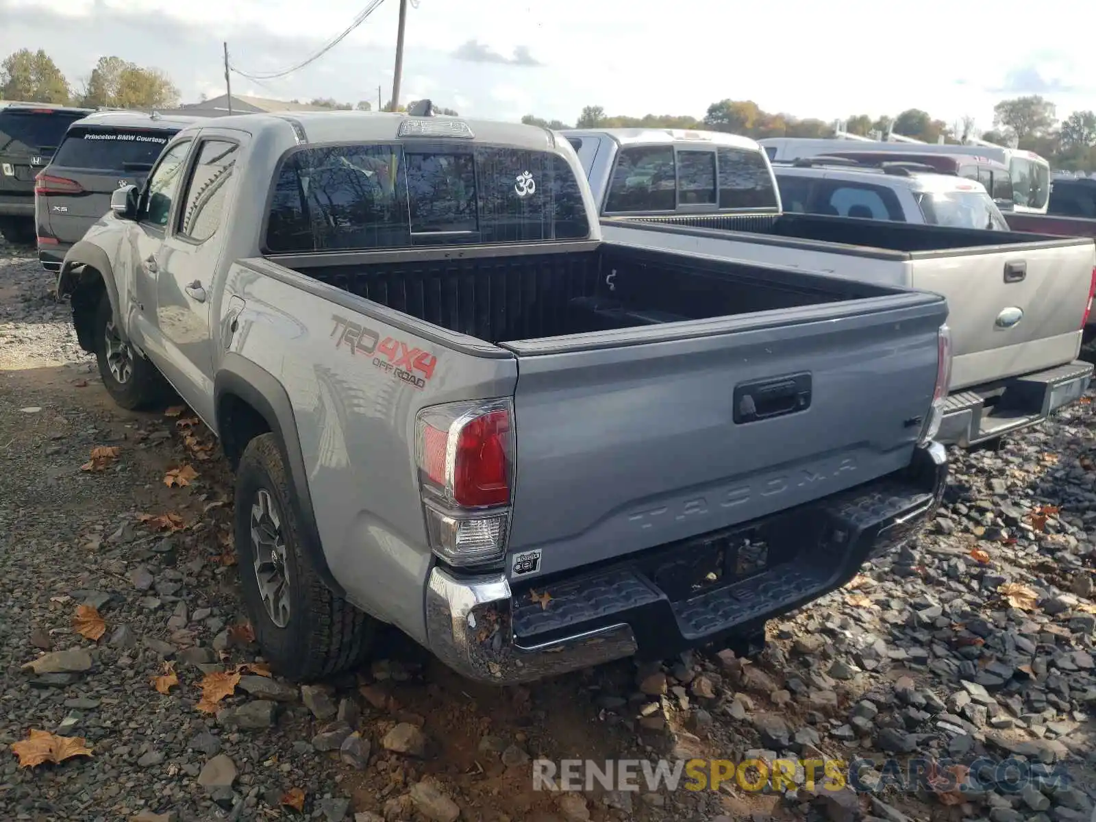 3 Photograph of a damaged car 3TYCZ5AN5MT026398 TOYOTA TACOMA 2021