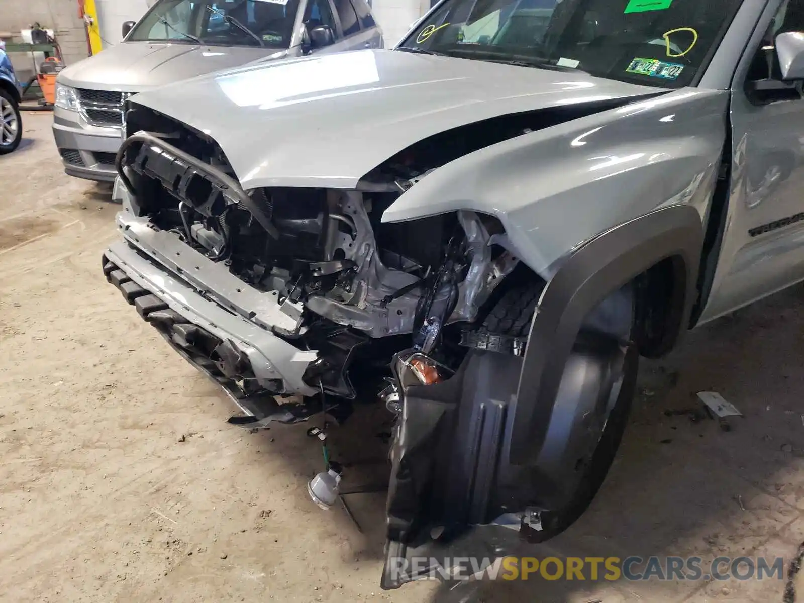 9 Photograph of a damaged car 3TYCZ5AN5MT026398 TOYOTA TACOMA 2021