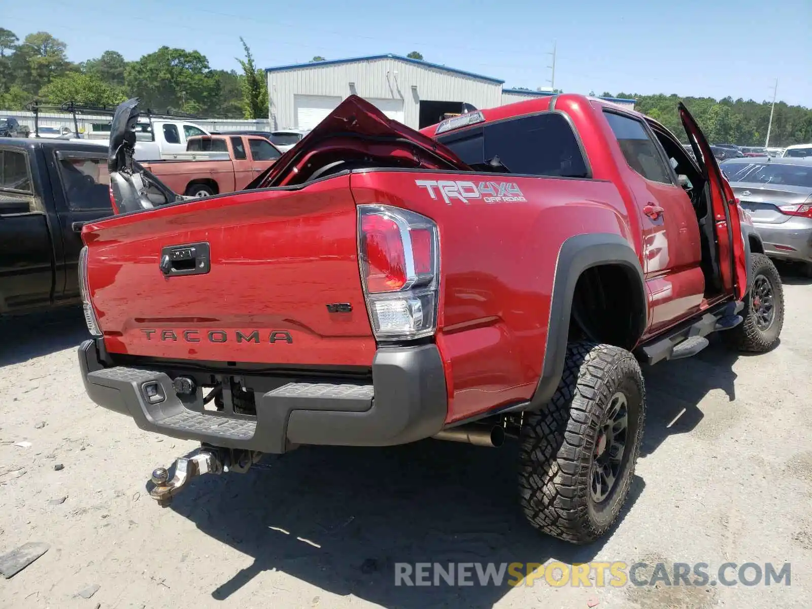 4 Photograph of a damaged car 3TYCZ5AN5MT027020 TOYOTA TACOMA 2021