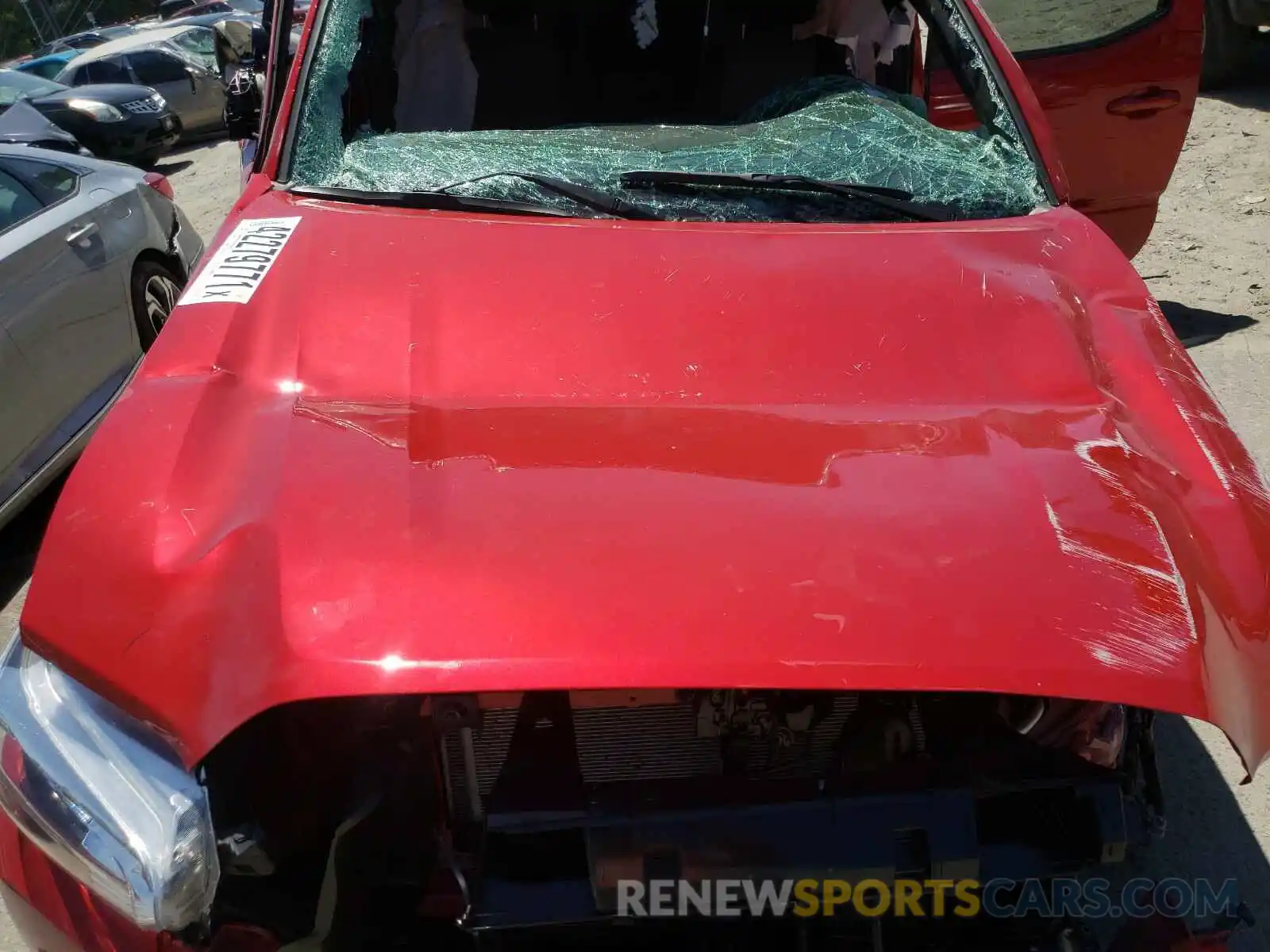 7 Photograph of a damaged car 3TYCZ5AN5MT027020 TOYOTA TACOMA 2021