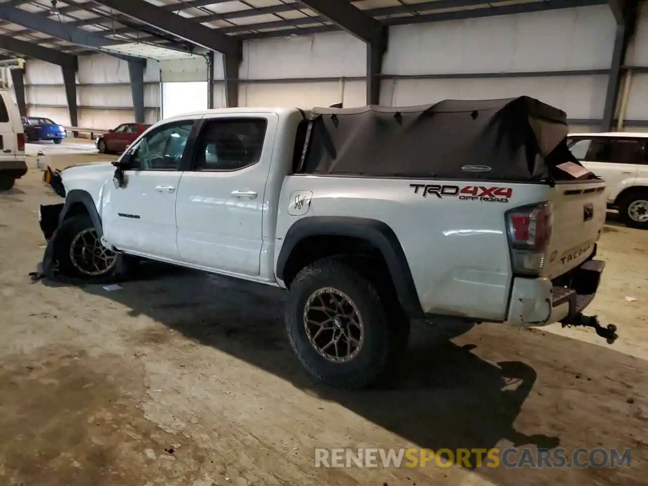 2 Photograph of a damaged car 3TYCZ5AN5MT027793 TOYOTA TACOMA 2021