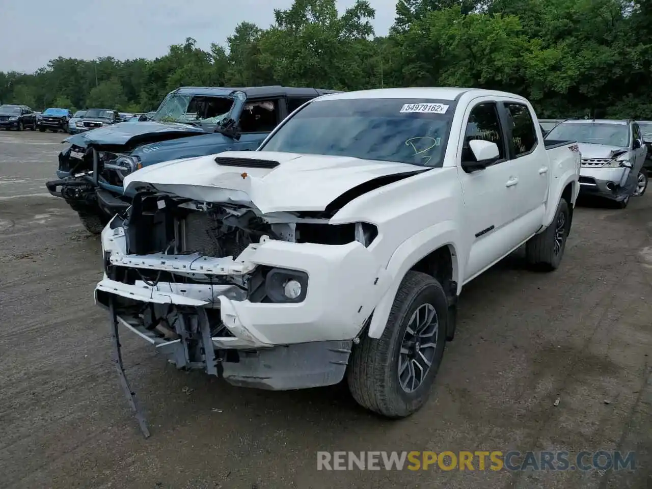 2 Photograph of a damaged car 3TYCZ5AN5MT029432 TOYOTA TACOMA 2021