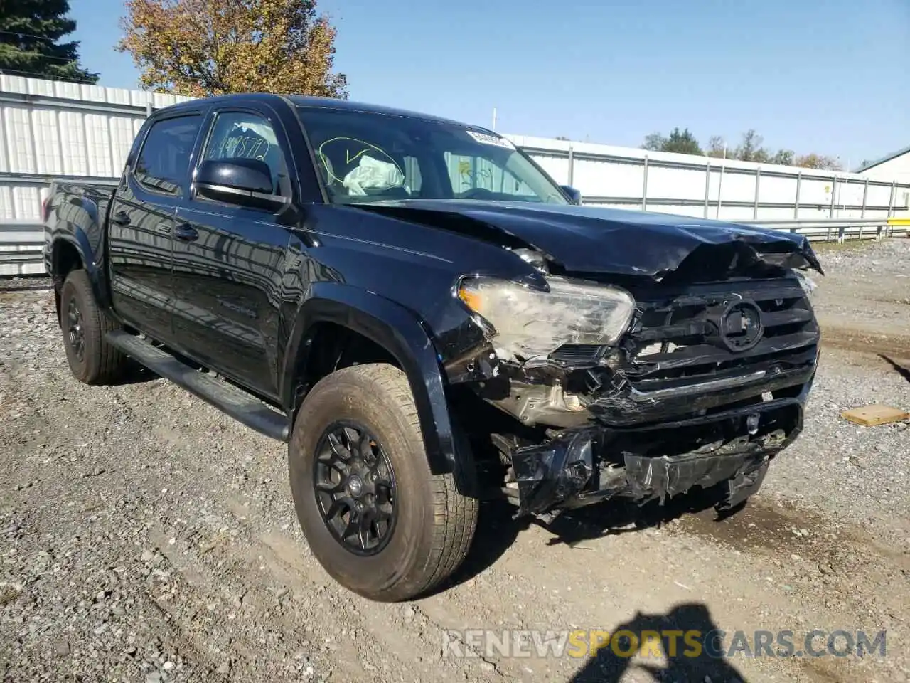 1 Photograph of a damaged car 3TYCZ5AN5MT033996 TOYOTA TACOMA 2021