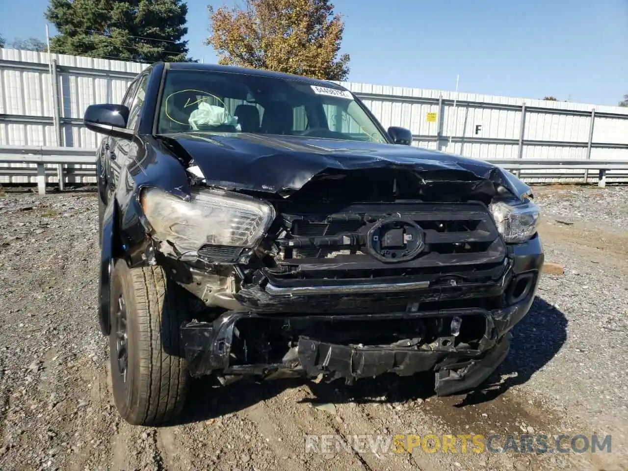 9 Photograph of a damaged car 3TYCZ5AN5MT033996 TOYOTA TACOMA 2021