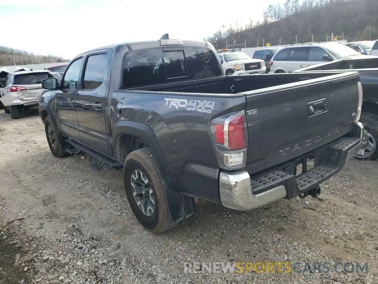 3 Photograph of a damaged car 3TYCZ5AN5MT037935 TOYOTA TACOMA 2021