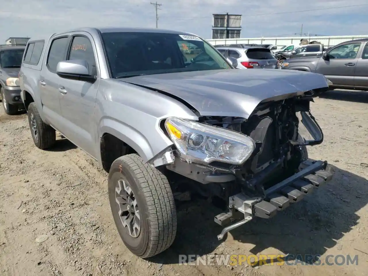 1 Photograph of a damaged car 3TYCZ5AN5MT046683 TOYOTA TACOMA 2021