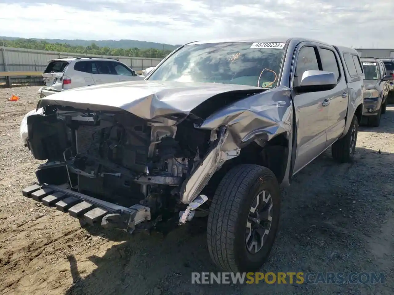 2 Photograph of a damaged car 3TYCZ5AN5MT046683 TOYOTA TACOMA 2021