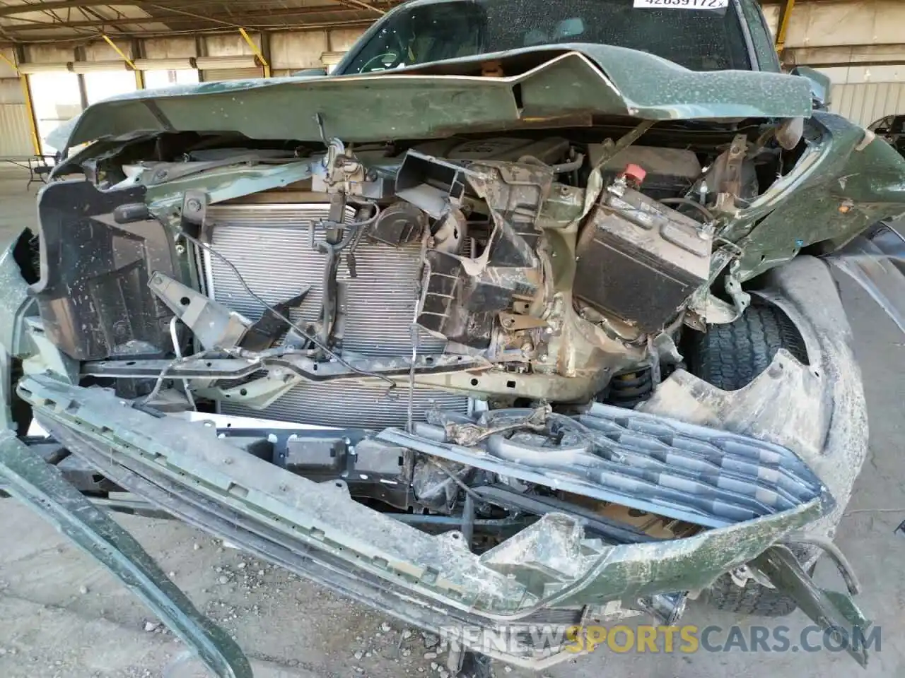 9 Photograph of a damaged car 3TYCZ5AN5MT052998 TOYOTA TACOMA 2021