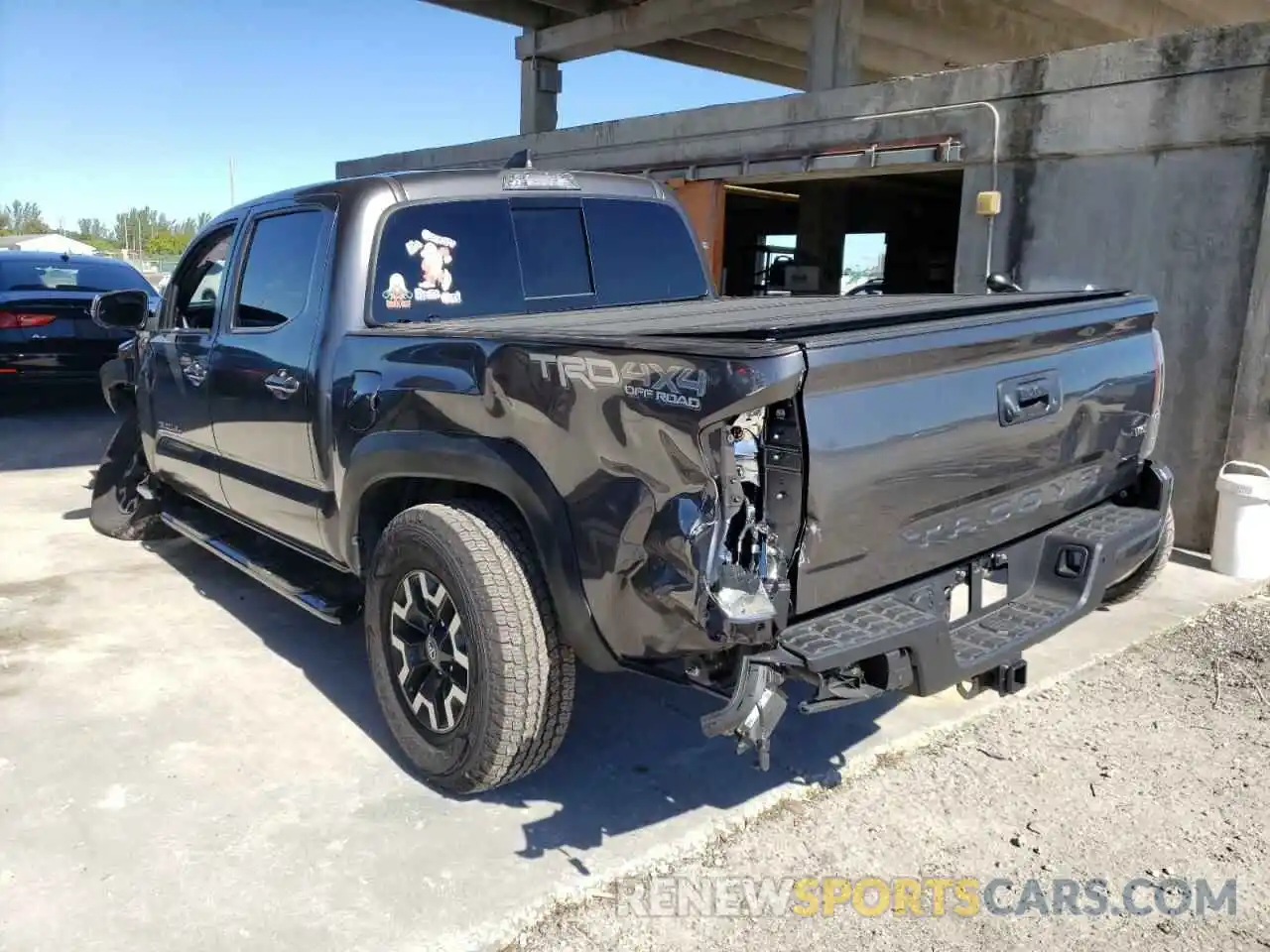 3 Photograph of a damaged car 3TYCZ5AN6MT013739 TOYOTA TACOMA 2021