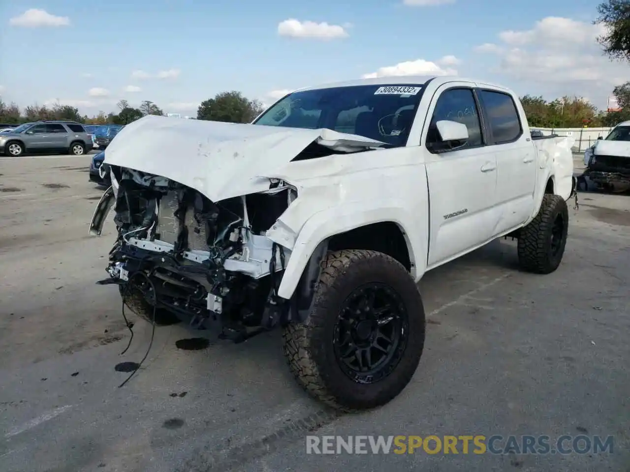 2 Фотография поврежденного автомобиля 3TYCZ5AN6MT013997 TOYOTA TACOMA 2021