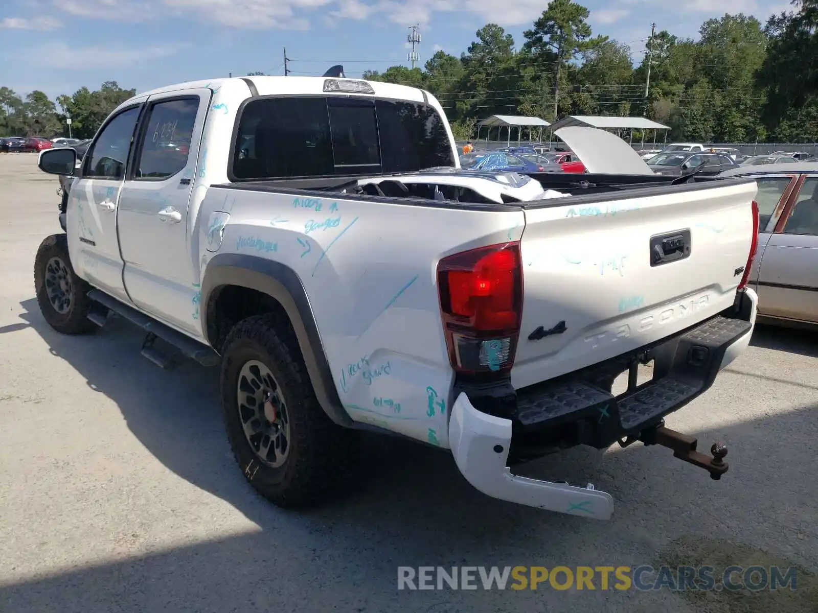 3 Photograph of a damaged car 3TYCZ5AN6MT014048 TOYOTA TACOMA 2021