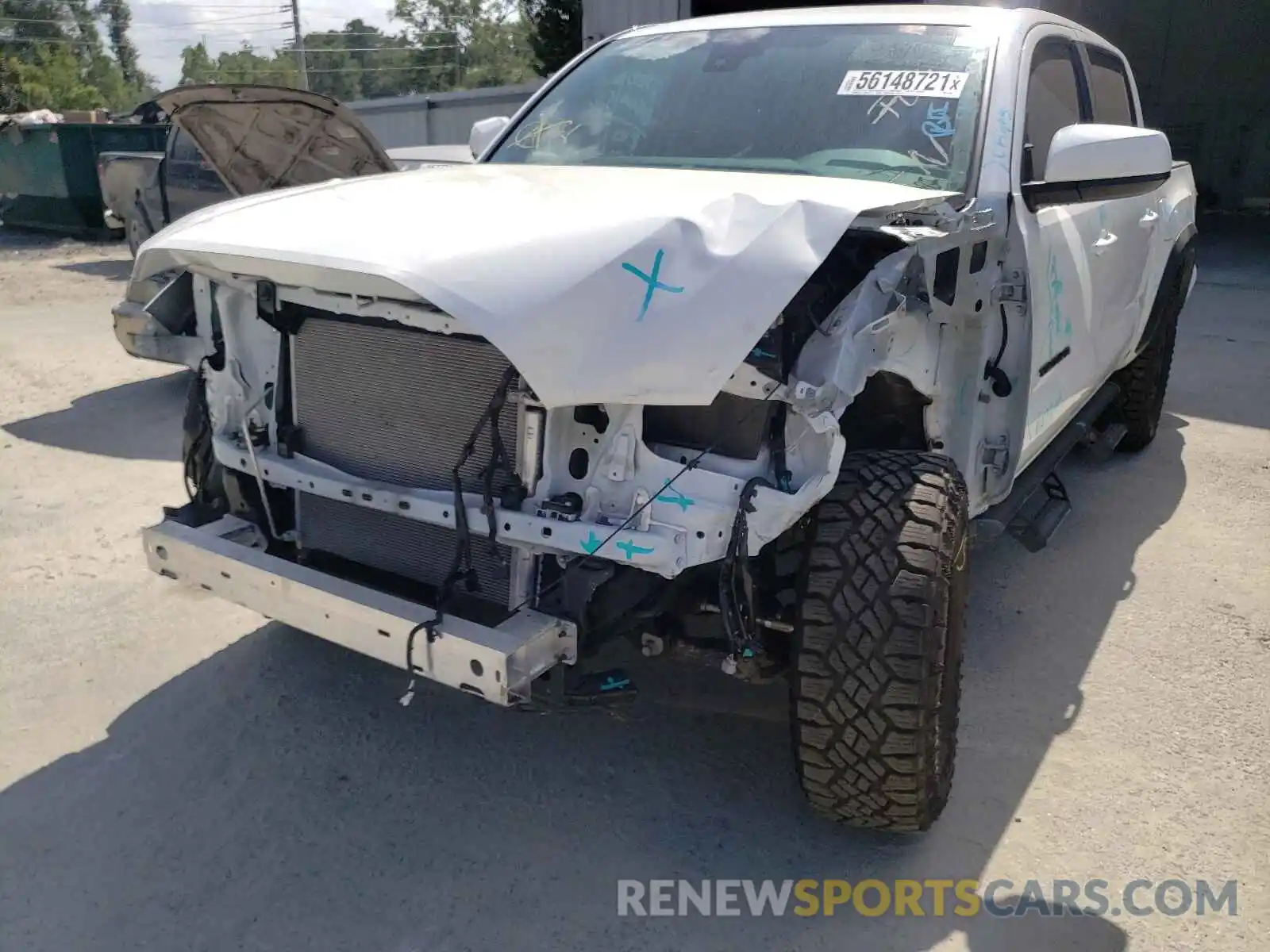 9 Photograph of a damaged car 3TYCZ5AN6MT014048 TOYOTA TACOMA 2021