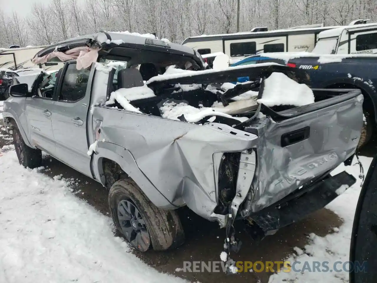 3 Photograph of a damaged car 3TYCZ5AN6MT019654 TOYOTA TACOMA 2021