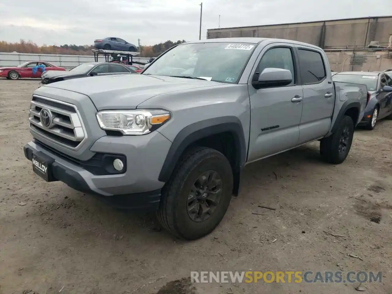 2 Photograph of a damaged car 3TYCZ5AN6MT028466 TOYOTA TACOMA 2021