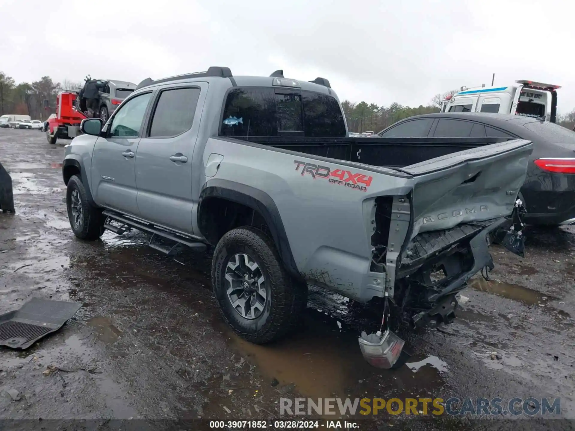 3 Photograph of a damaged car 3TYCZ5AN6MT031464 TOYOTA TACOMA 2021