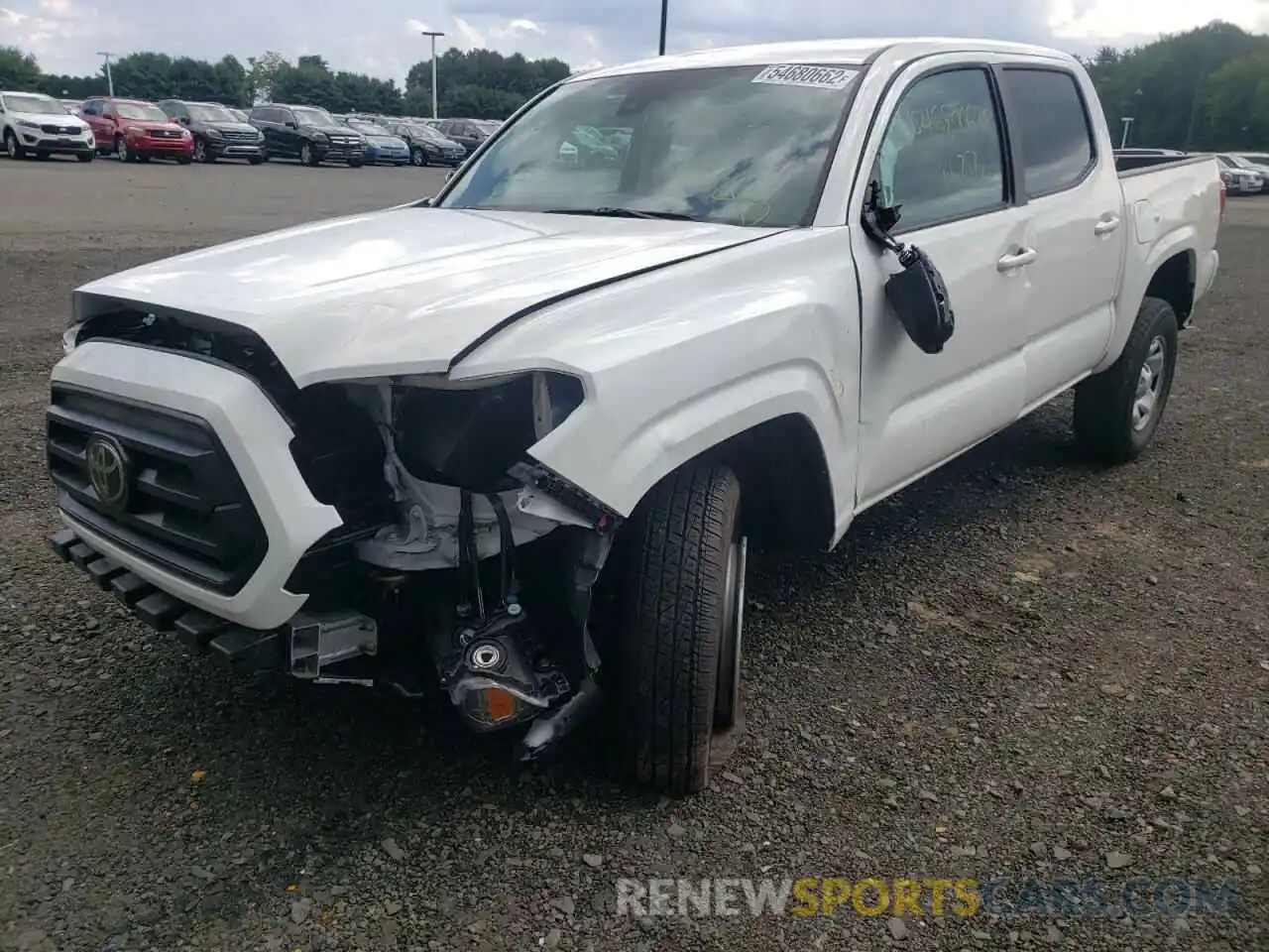 2 Photograph of a damaged car 3TYCZ5AN6MT044506 TOYOTA TACOMA 2021