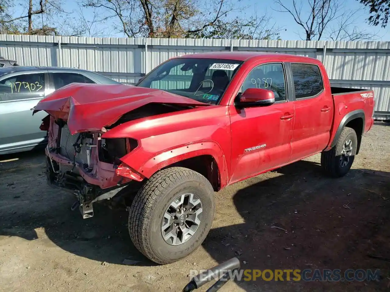 2 Photograph of a damaged car 3TYCZ5AN6MT049110 TOYOTA TACOMA 2021