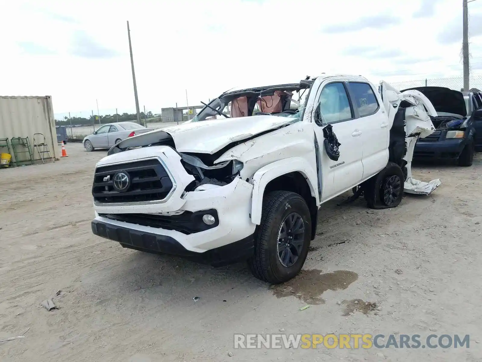 2 Фотография поврежденного автомобиля 3TYCZ5AN7MT011725 TOYOTA TACOMA 2021