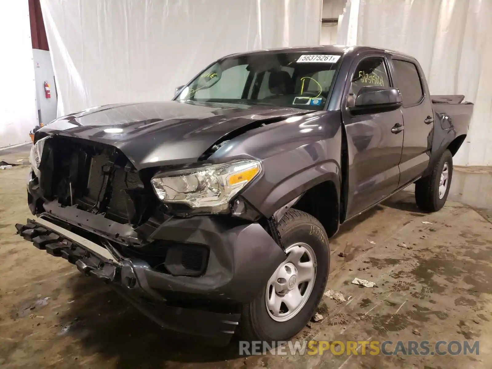 2 Photograph of a damaged car 3TYCZ5AN7MT011904 TOYOTA TACOMA 2021