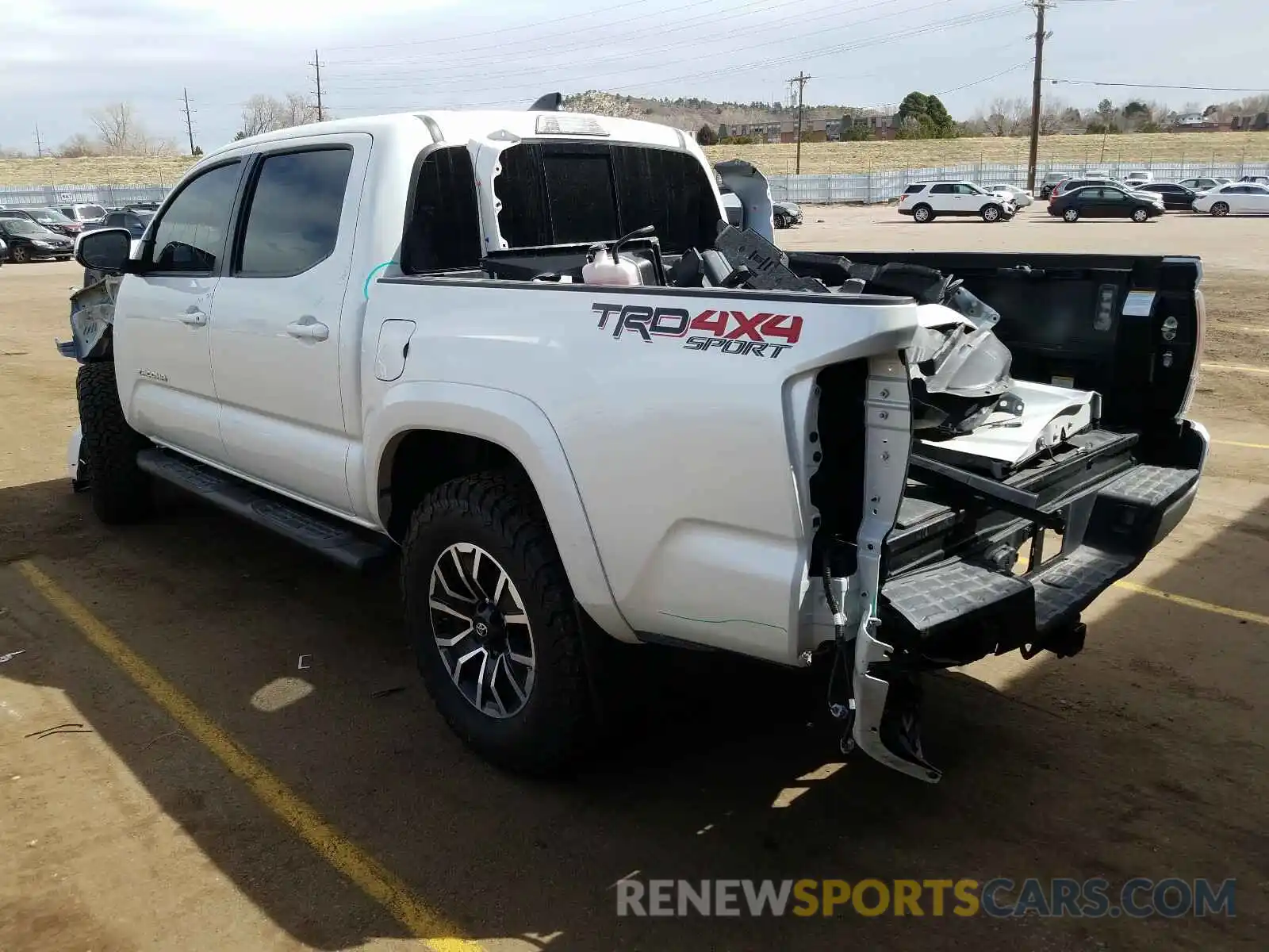 3 Photograph of a damaged car 3TYCZ5AN7MT012938 TOYOTA TACOMA 2021