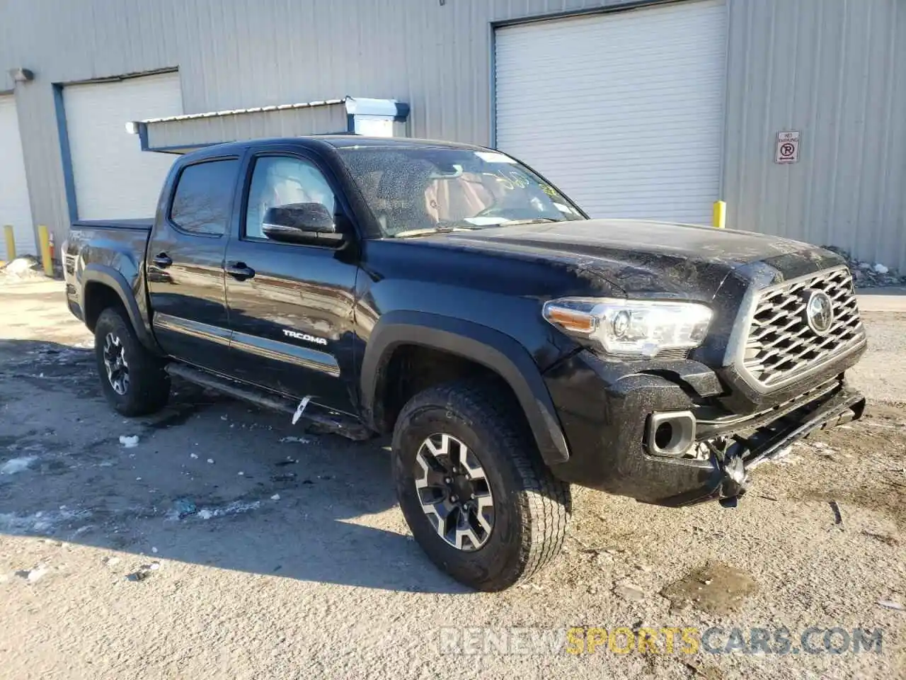 1 Photograph of a damaged car 3TYCZ5AN7MT013541 TOYOTA TACOMA 2021