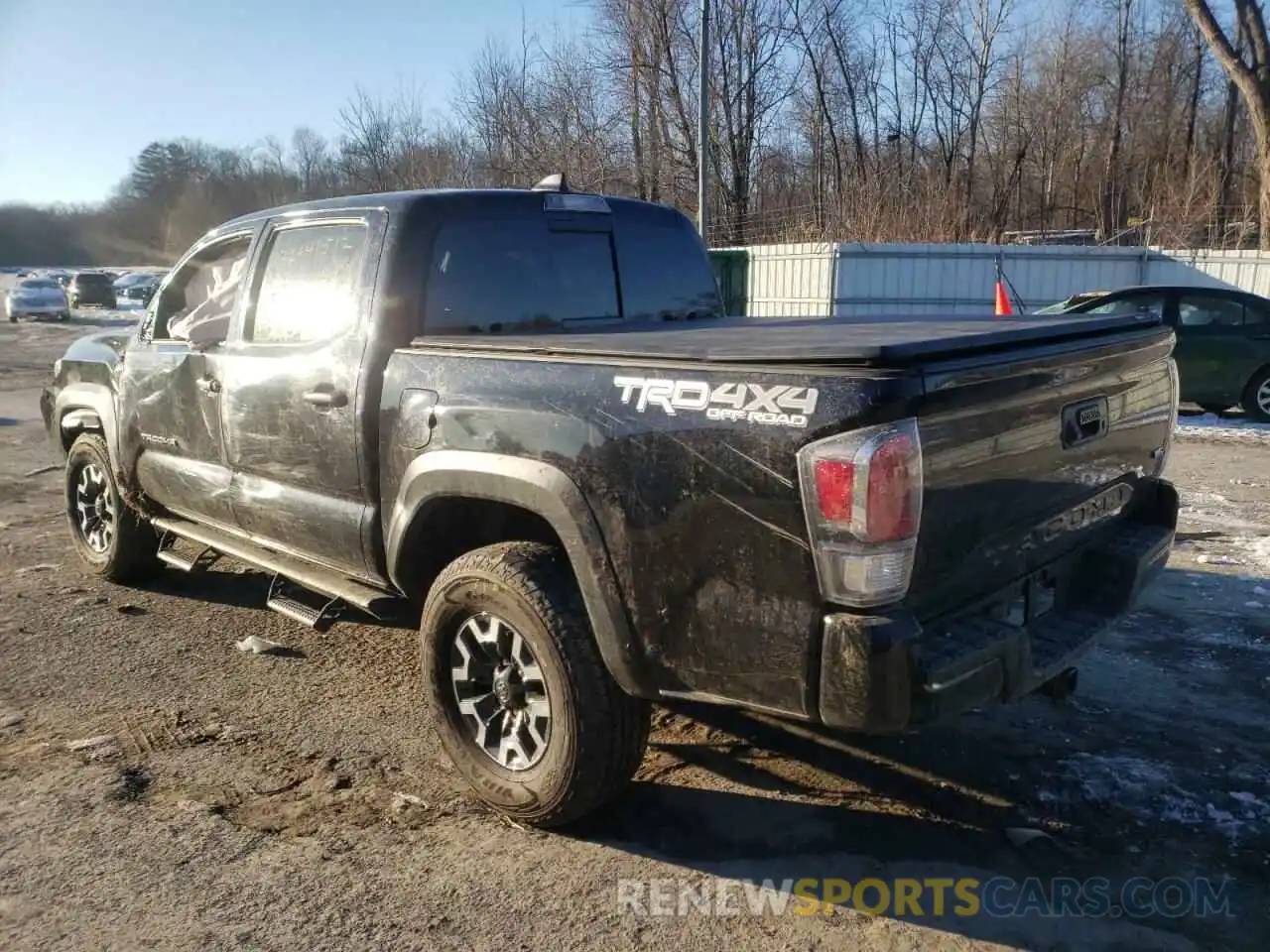 3 Photograph of a damaged car 3TYCZ5AN7MT013541 TOYOTA TACOMA 2021