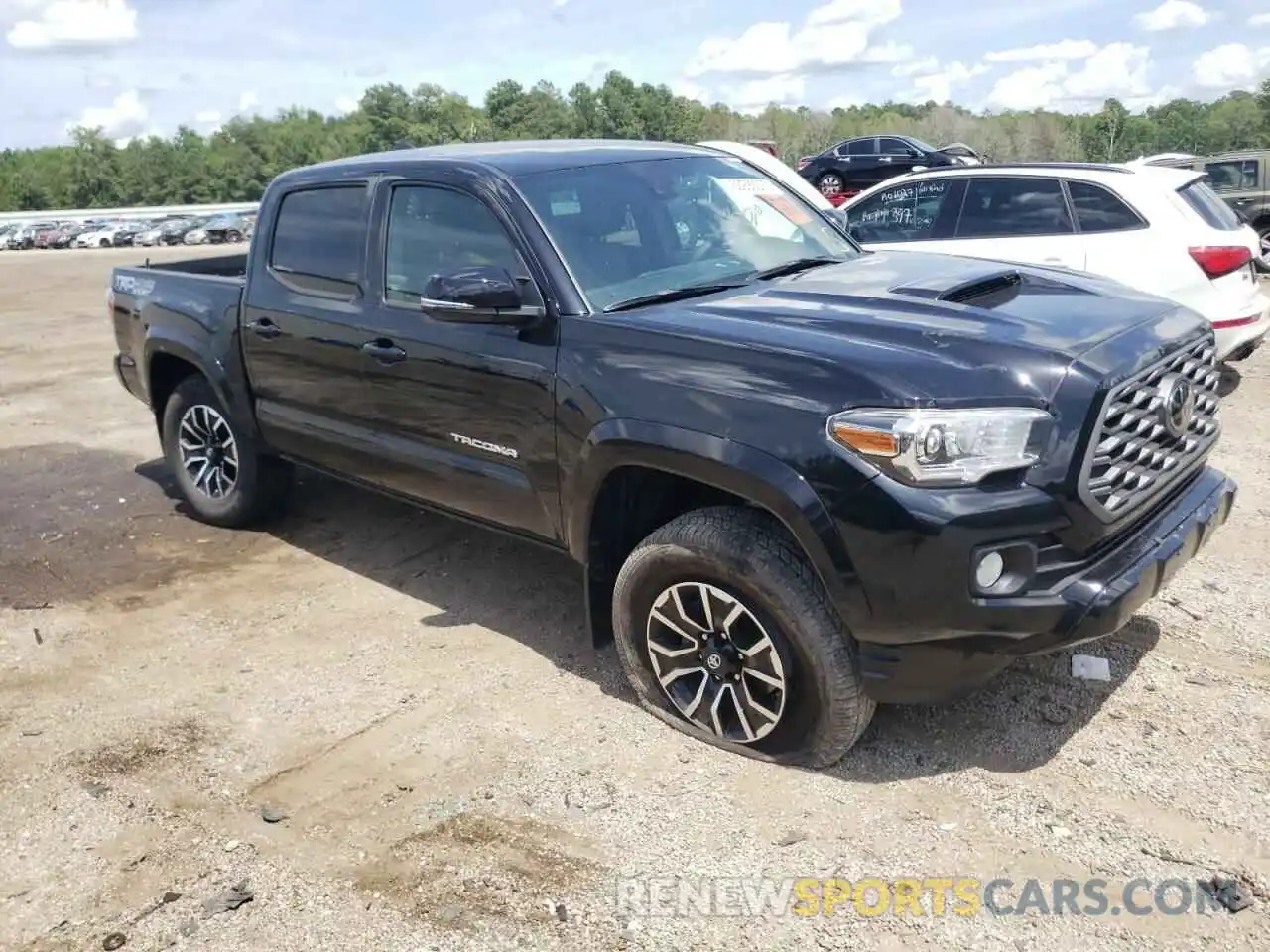 1 Photograph of a damaged car 3TYCZ5AN7MT019470 TOYOTA TACOMA 2021