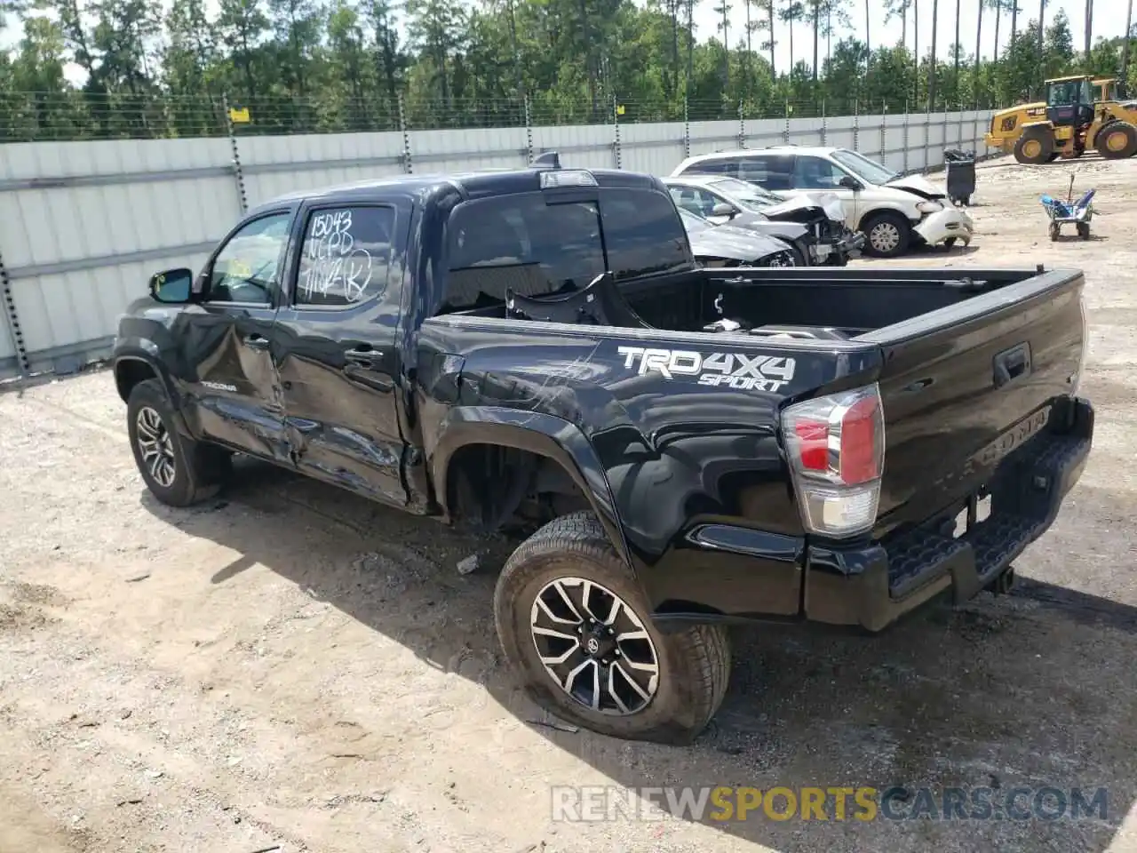 3 Photograph of a damaged car 3TYCZ5AN7MT019470 TOYOTA TACOMA 2021