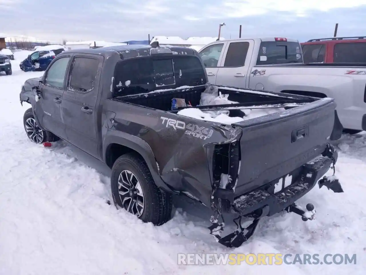 3 Photograph of a damaged car 3TYCZ5AN7MT022322 TOYOTA TACOMA 2021