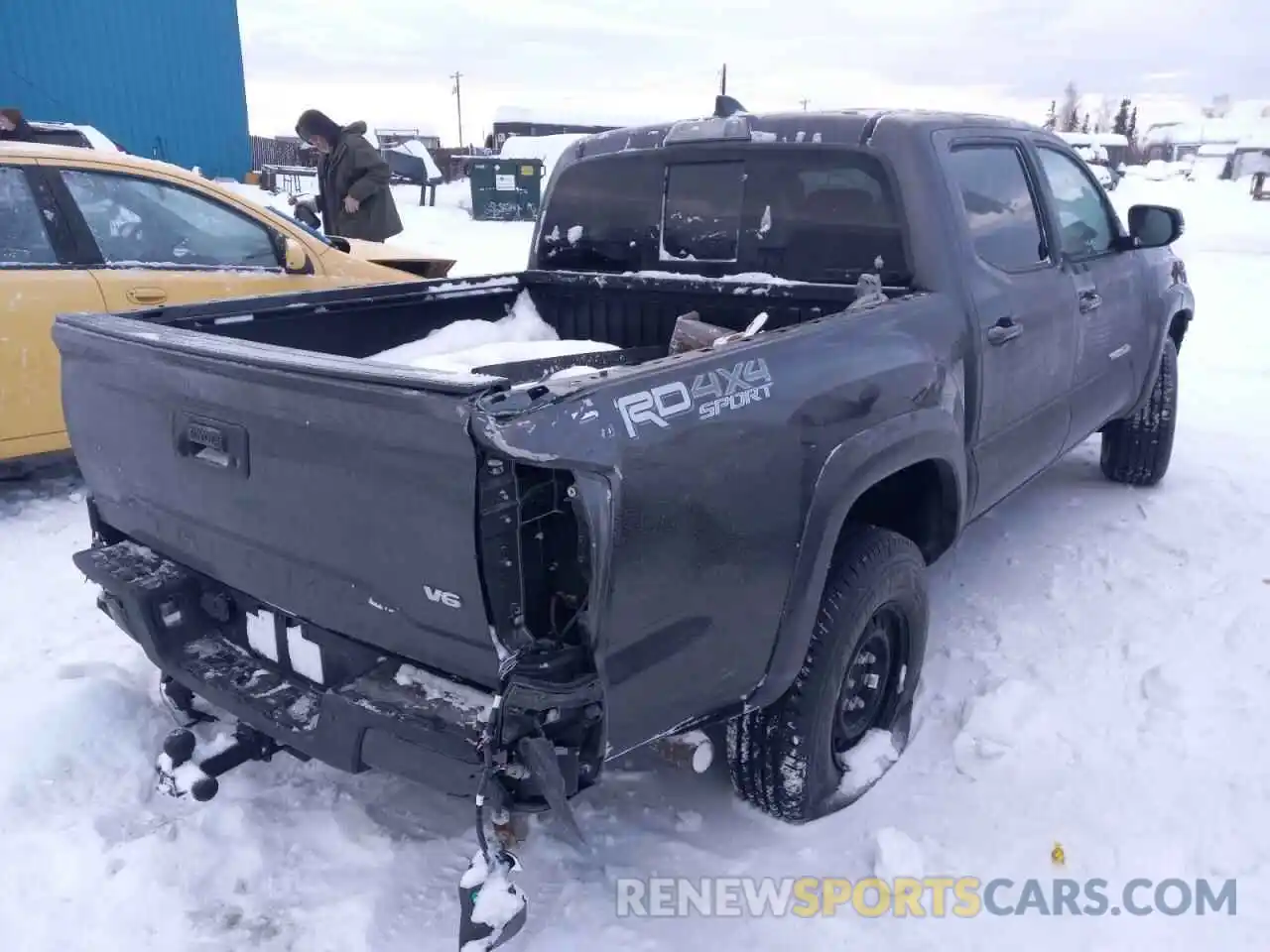 4 Photograph of a damaged car 3TYCZ5AN7MT022322 TOYOTA TACOMA 2021