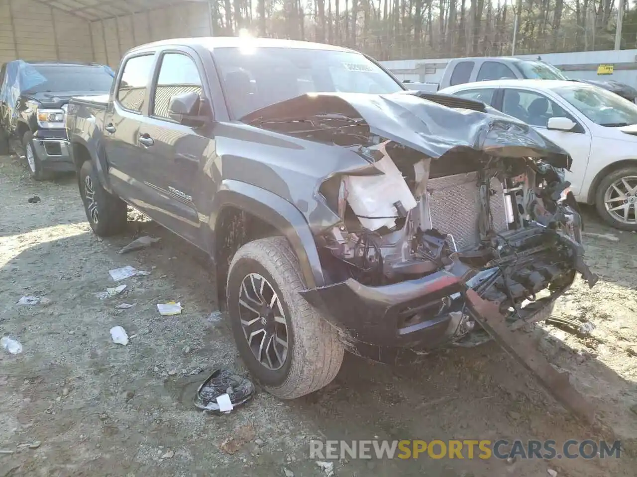 1 Photograph of a damaged car 3TYCZ5AN7MT023163 TOYOTA TACOMA 2021