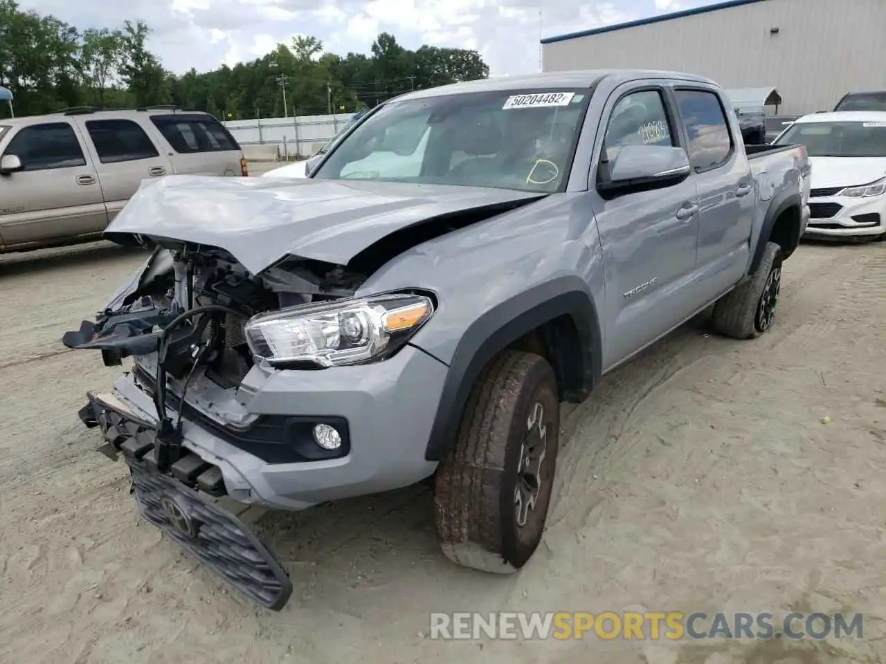 2 Photograph of a damaged car 3TYCZ5AN7MT027990 TOYOTA TACOMA 2021