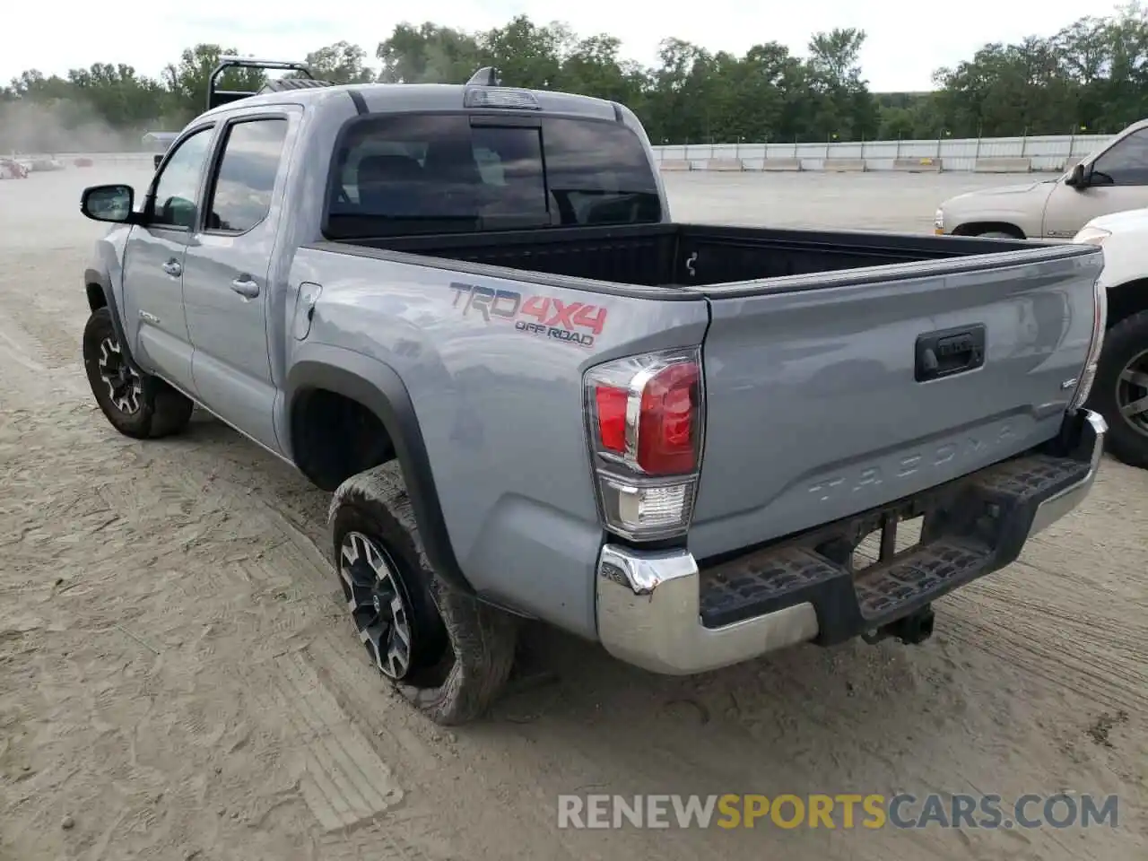 3 Photograph of a damaged car 3TYCZ5AN7MT027990 TOYOTA TACOMA 2021